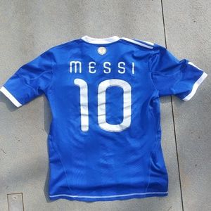 ADIDAS L. MESSI ARGENTINA TEAM JERSEY SIZE SMALL